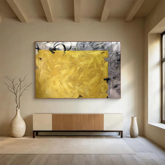 Big Size Multicolor Abstract Minimalist Painting WB218