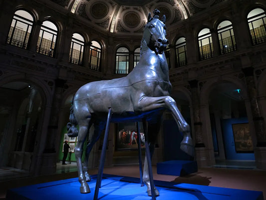 Antonio Canova’s Colossal Horse: A Neoclassical Masterpiece Emerges from the Shadows After 56 Years
