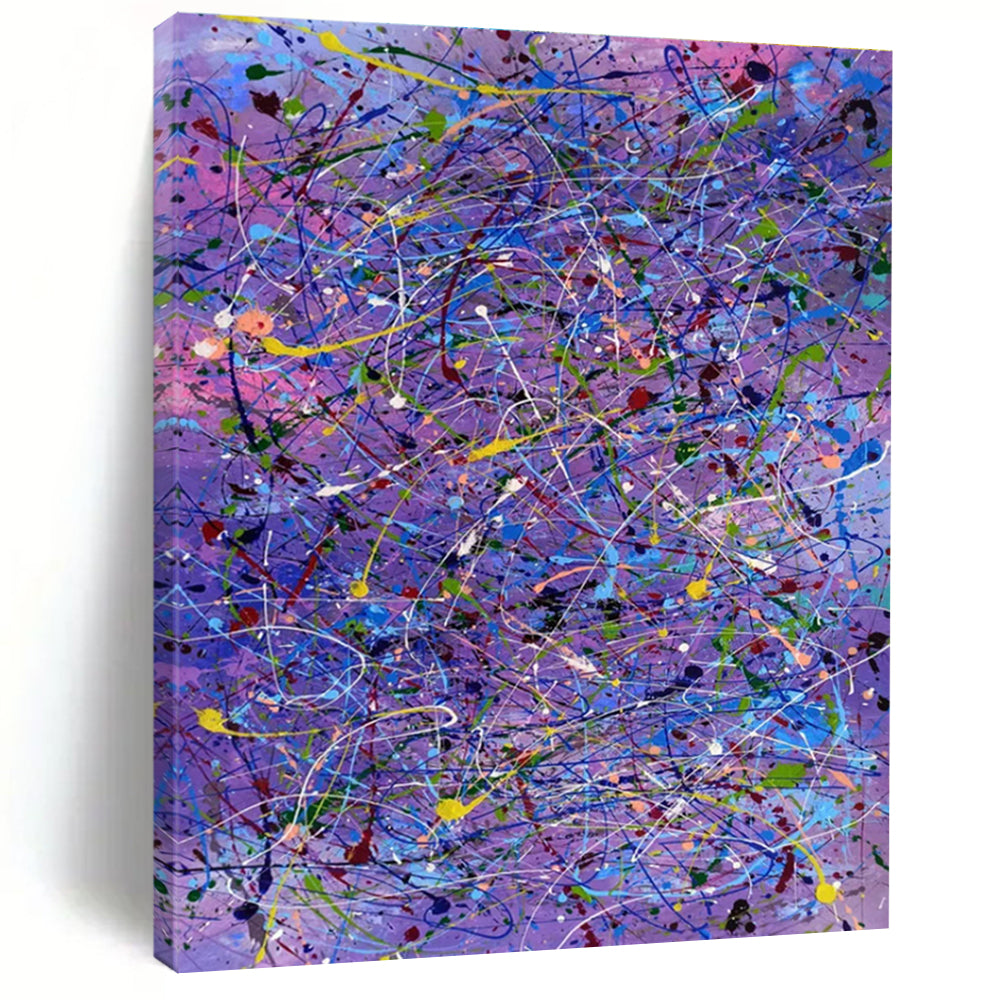 Cool Abstract Paintings Multicolor Dynamic Abstract Art HS751