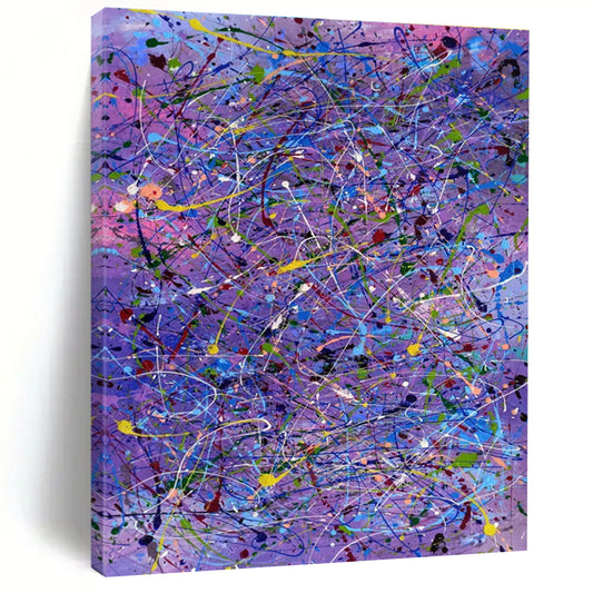 Cool Abstract Paintings Multicolor Dynamic Abstract Art HS751