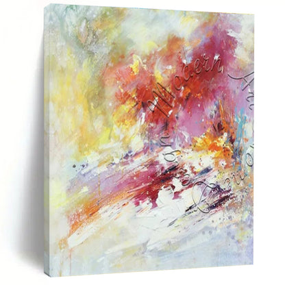 Modern Art Acrylic Vibrant Multicolor Abstract Art HS620