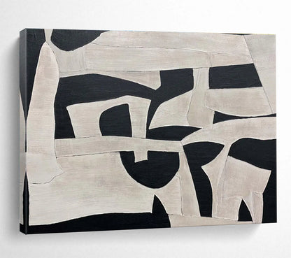 Extra Large Size Multicolor Abstract Geometric Painting WB208