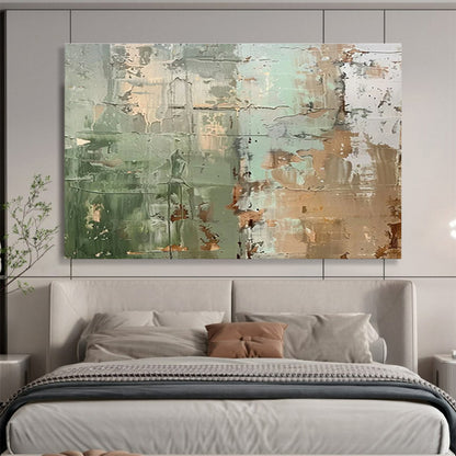Huge Size Multicolor Abstract Textured Painting WB214