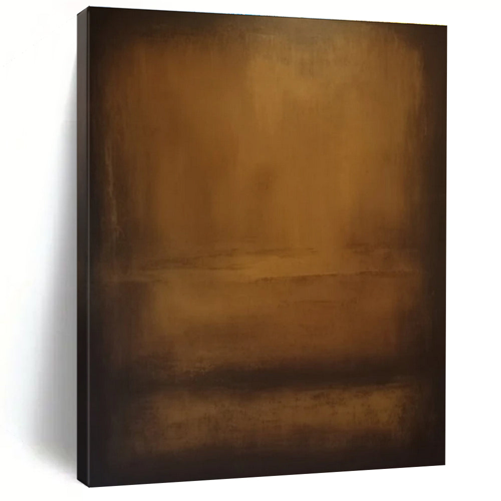 Gaint Canvas Art Brown Textured Abstract, Oversized Abstract Wall Art HS269