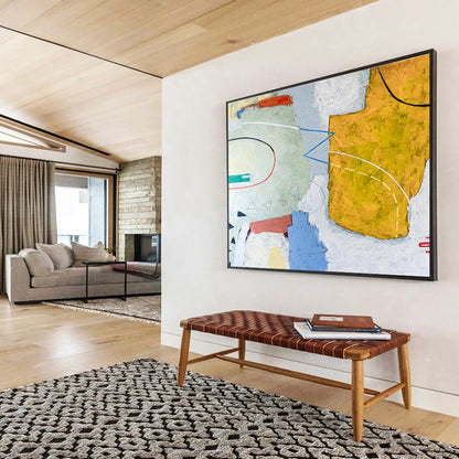 Multicolor Geometric Abstract Art For Sale WB415