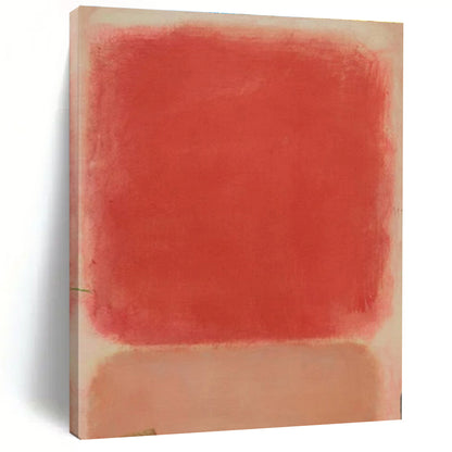 Minimalist Canvas Art Red Minimalist Abstract Painting HS610