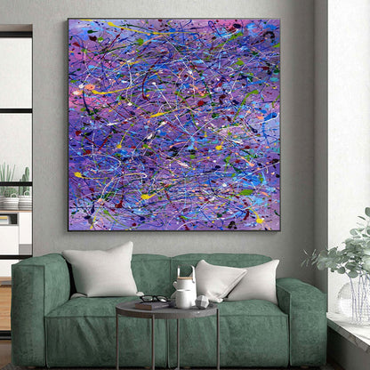 Cool Abstract Paintings Multicolor Dynamic Abstract Art HS751