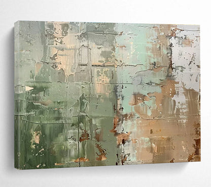 Huge Size Multicolor Abstract Textured Painting WB214