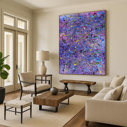 Cool Abstract Paintings Multicolor Dynamic Abstract Art HS751
