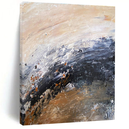 Handmade Art Multicolor Textured Abstract, Minimalist Canvas Art HS277