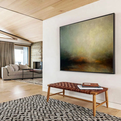 Big Size Multicolor Abstract Landscape Painting WB135