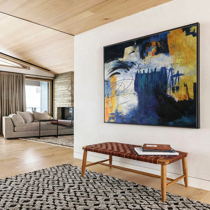 Big Size Multicolor Abstract Urban Painting WB151